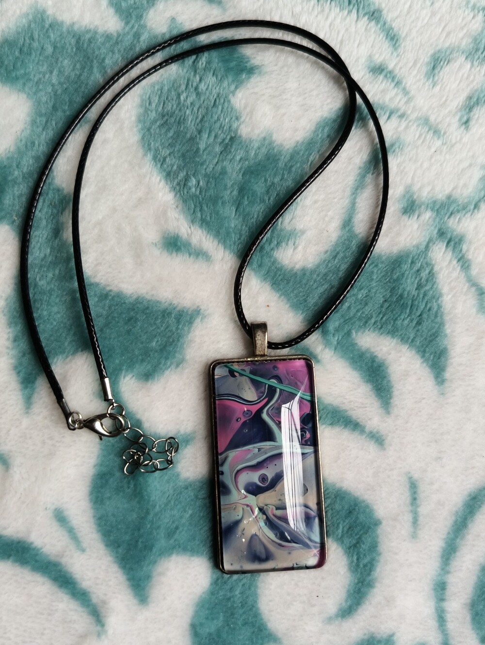 Handmade Drip Art Pendant*New*